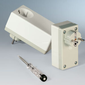 Custom Plastic Power Socket Housing