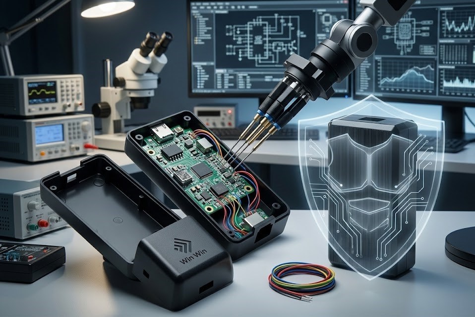 ABS injection-molded power box