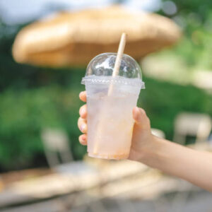 PET disposable clear plastic cups