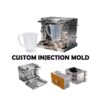 Custom Printed Plastic Injection-Molded Measuring Cup for Kitchen Brands