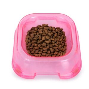 Transparent BPA-free Plastic Pet Bowl
