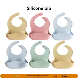 custom silicone feeding bib