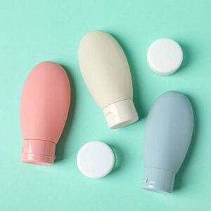 injection molded silicone travel bottles