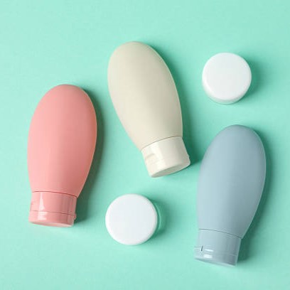 injection molded silicone travel bottles