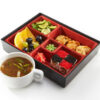 4-compartment melamine bento box mold