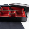 dual-color melamine bento box