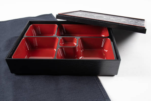 dual-color melamine bento box
