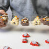 Candy container holiday plastic injection molding