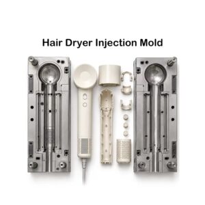 injection molding services for plastic shells for hair dryers